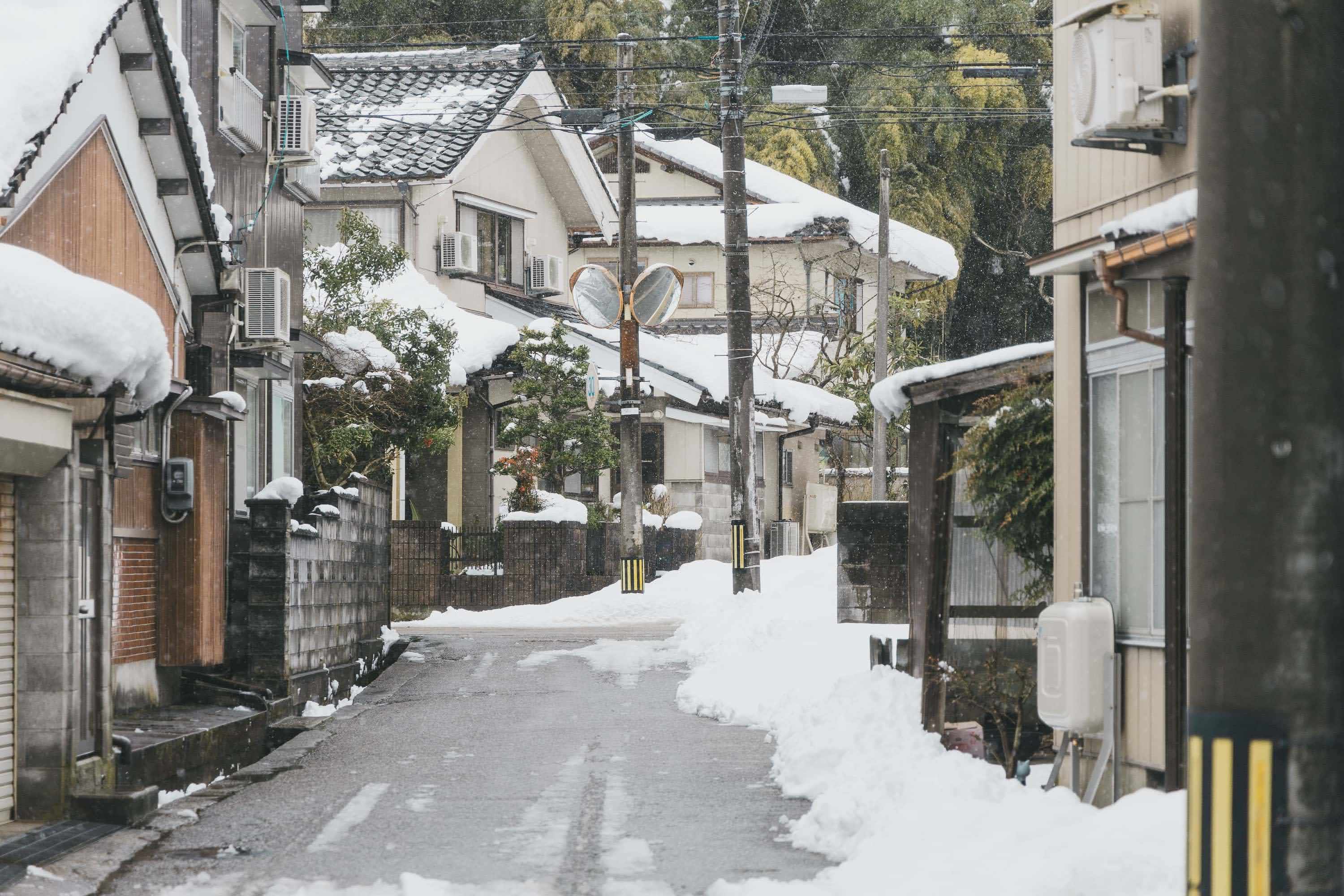 雪景街道