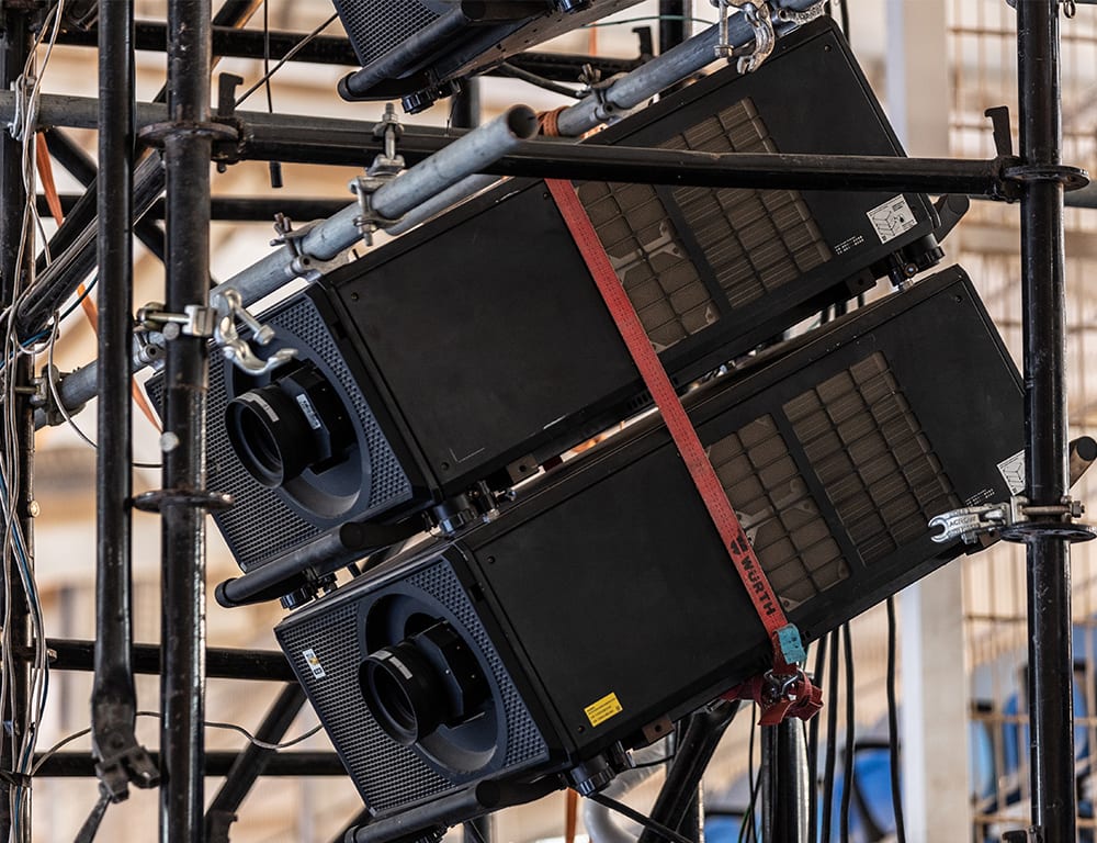 Digital Projection and HiLights Group deliver a TITAN-sized 3D projection mapping spectacle