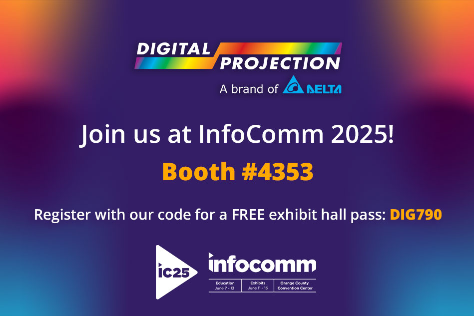 Join Digital Projection at InfoComm 2025