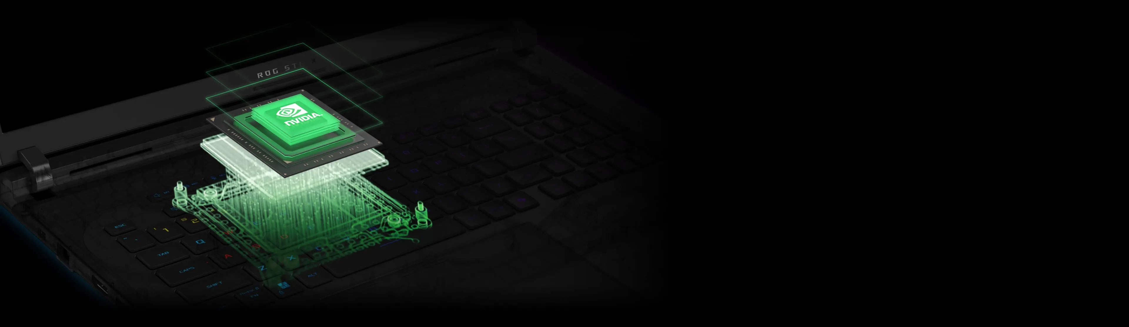 NVIDIA GeForce RTX Laptop GPU delivering high-performance graphics.