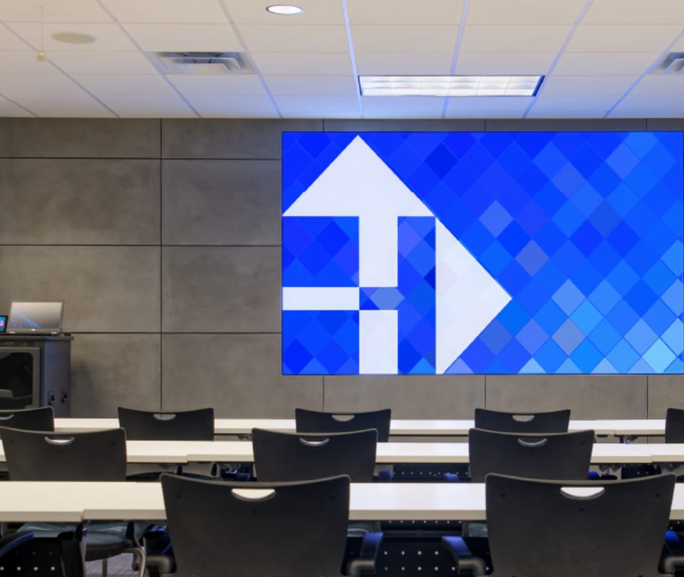 Radiance LED video wall in performance venue