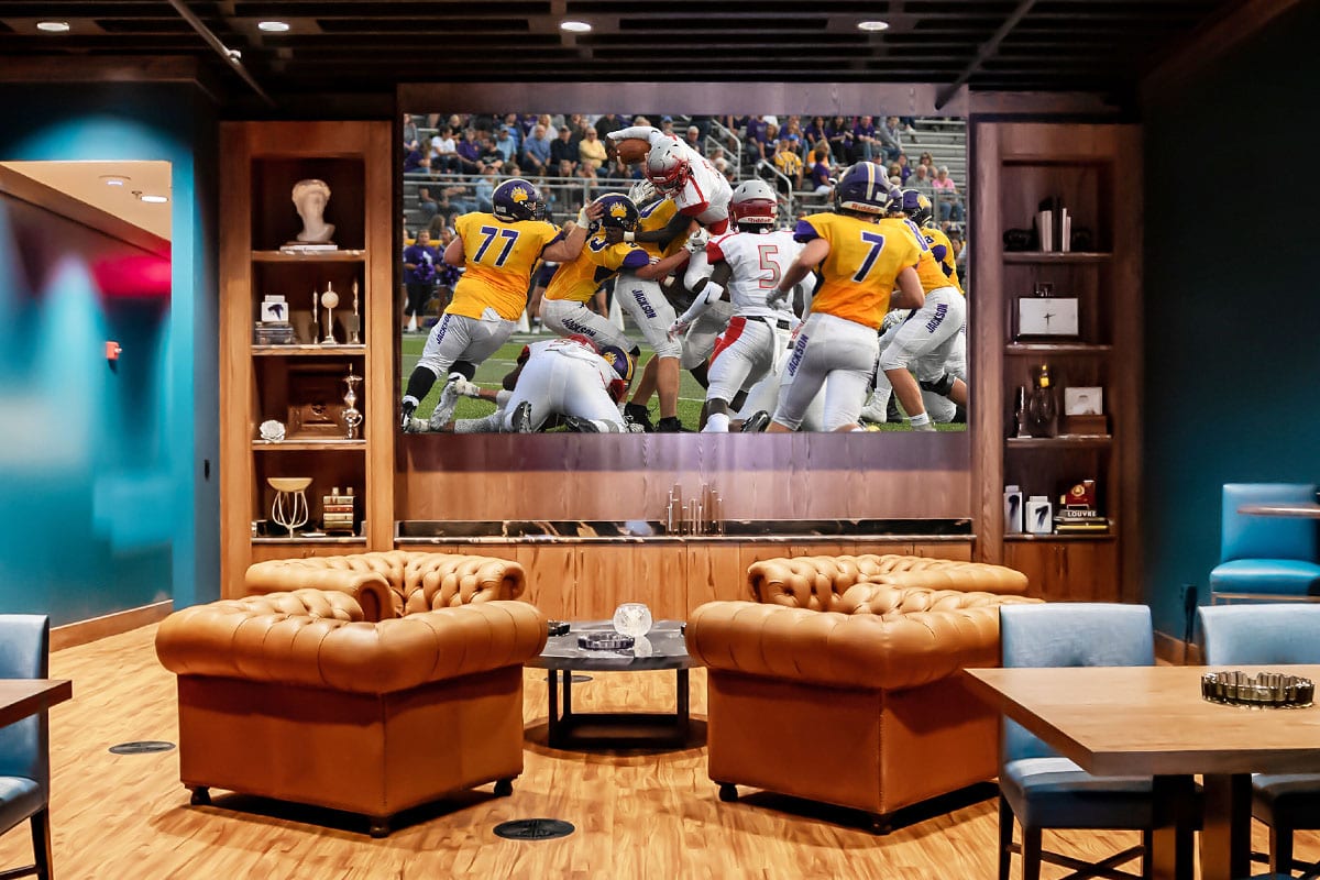 Radiance LED video wall at the 906 Lounge