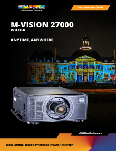 Digital Projection M-Vision 27000 WUXGA (2023)