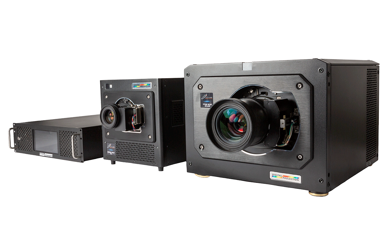 3-Chip Satellite MLS projector
