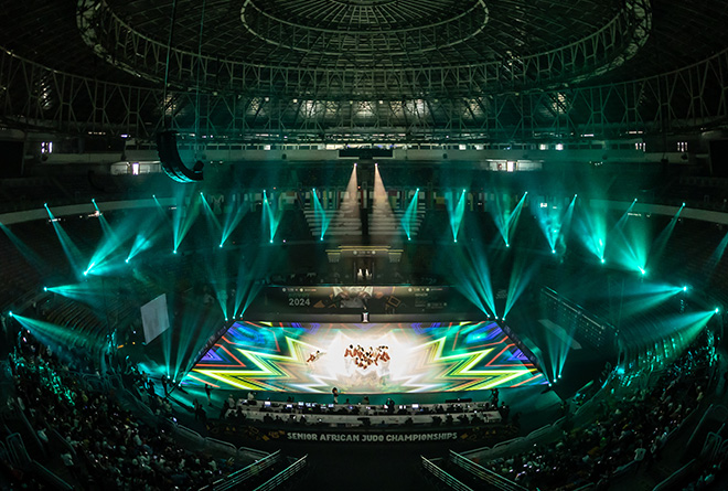 Digital Projection scores an ippon at African Judo Championship — case study