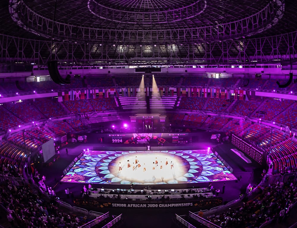 Digital Projection scores an ippon at African Judo Championship
