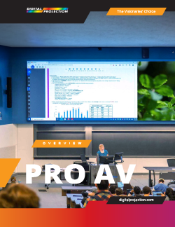 Digital Projection Pro-AV Brochure